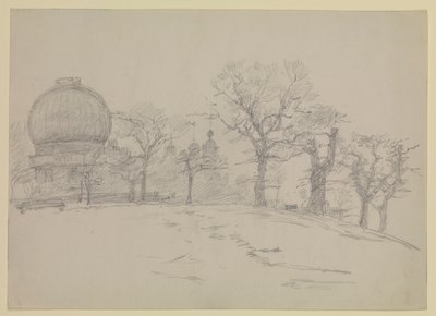 Greenwich (Koninklijk Observatorium) door William Lionel Wyllie