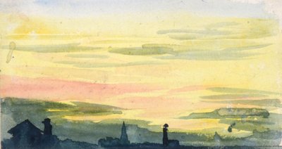 Zonsondergang door William Lionel Wyllie