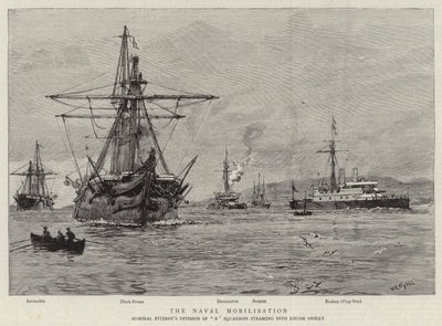De maritieme mobilisatie door William Lionel Wyllie