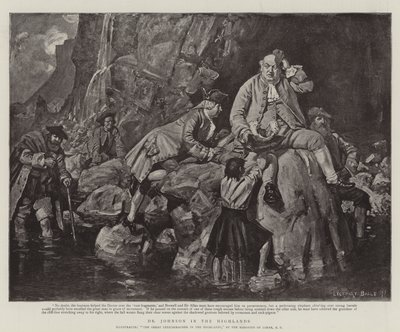 Dr. Johnson in de Hooglanden door William Lockhart Bogle