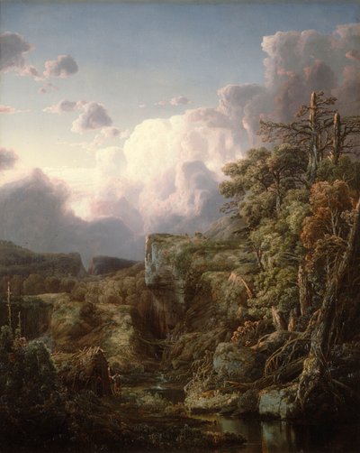 Berglandschap door William Louis Sonntag