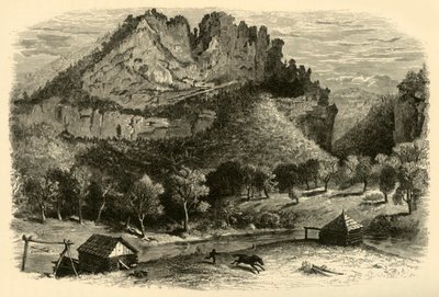 De kliffen van Seneca door William Ludwell Sheppard