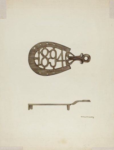 Onderzetter, ca. 1939 door William Ludwig