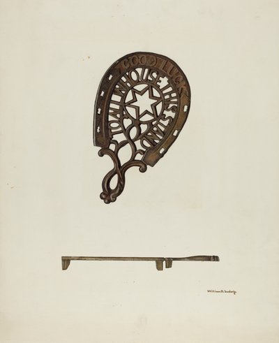 Onderzetter, ca. 1939 door William Ludwig