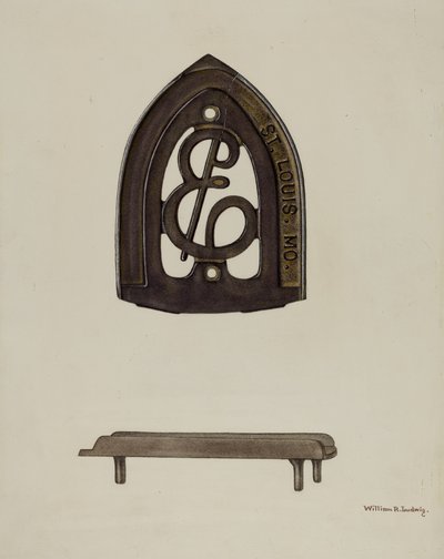 Trivet, ca. 1939 door William Ludwig