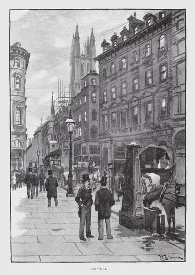 Cornhill door William Luker