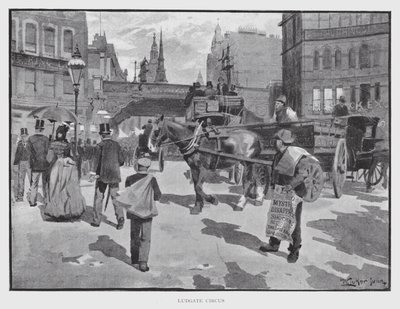 Ludgate Circus door William Luker