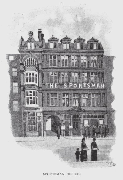 Sportsman Offices door William Luker