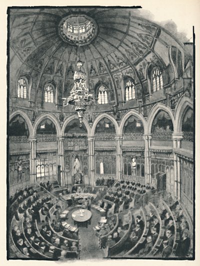 De Guildhall - Raadzaal, 1891 door William Luker
