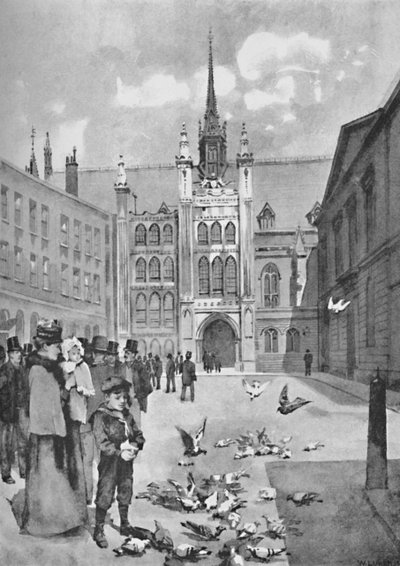 De Guildhall, vooringang door William Luker