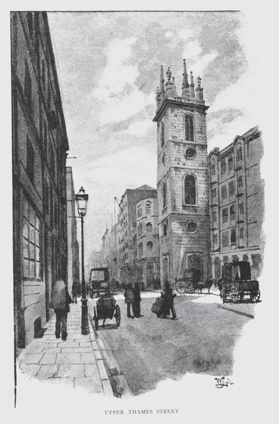 Upper Thames Street door William Luker
