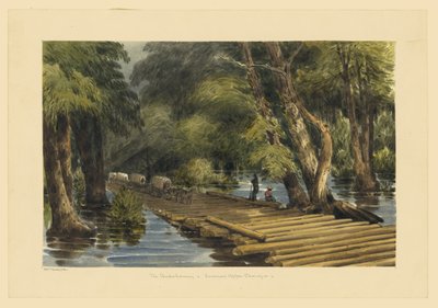 Sumners bovenste brug door William MIlvaine