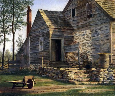 Een boerderij op Long Island door William M Davis