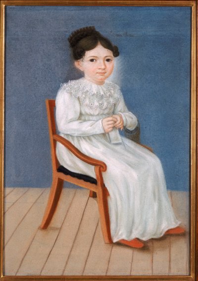 Portret van een klein meisje door William M. S. Doyle