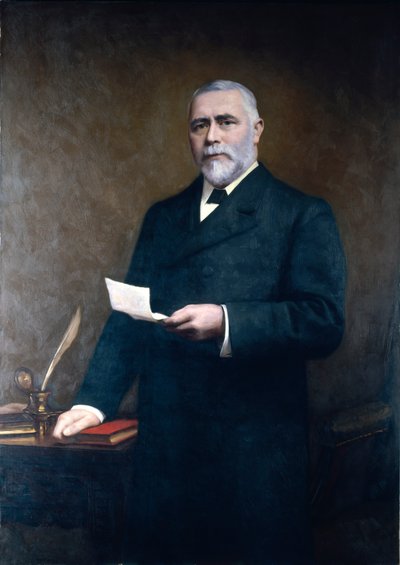 Sir William White (1845-1913), ca. 1902 door William Mainwaring Palin