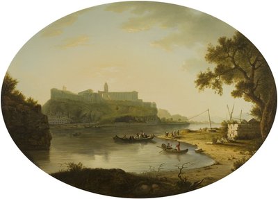 Uitzicht op Villeneuve-les-Avignon, ca. 1770 door William Marlow