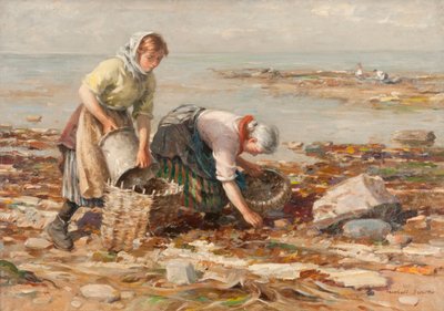 Mosselverzamelaars door William Marshall Brown