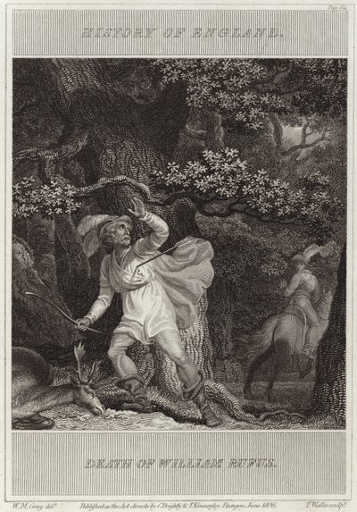 Dood van Willem Rufus door William Marshall Craig