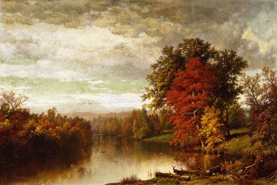 Kleuren van de herfst door William Mason Brown