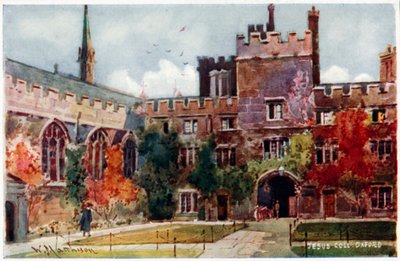 Jesus College door William Matthison