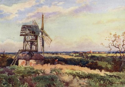 Madingley Windmolen door William Matthison