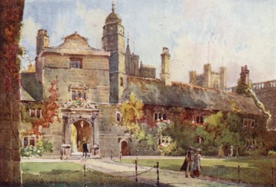 De Poort van Deugd, Gonville en Caius College door William Matthison