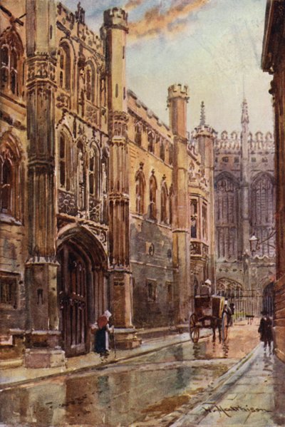 De oude poort van King