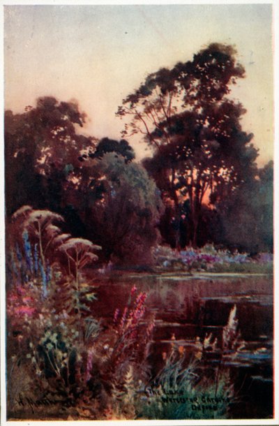 Worcester College Tuin door William Matthison