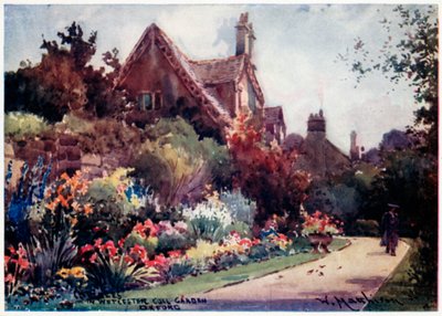 Worcester College Tuin door William Matthison