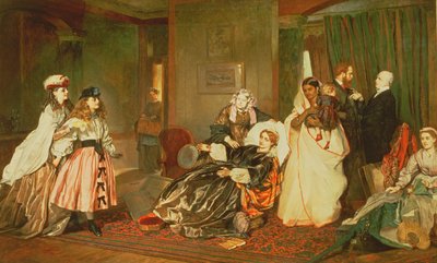 Thuis de terugkeer, 1866 door William Maw Egley