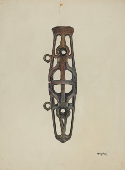 Zweephouder door William McAuley