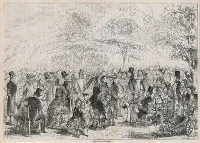 Kensington Palace Gardens, Londen door William McConnell
