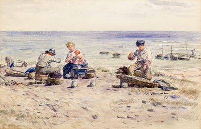 Het Aas aan de Lijnen door William McTaggart