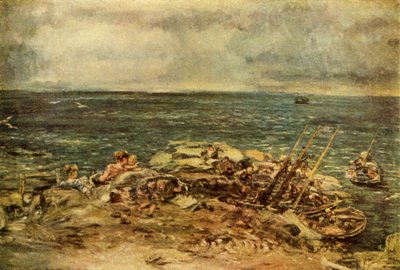 De Emigranten, 1883-1889, 1946 door William McTaggart
