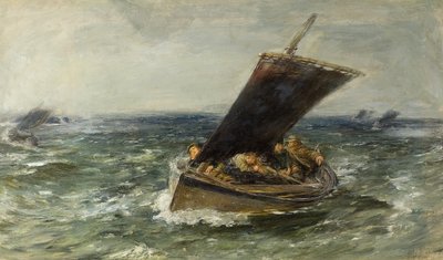 Door Wind en Regen door William McTaggart