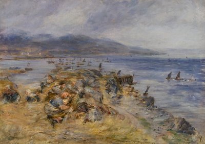 Wind en Regen, Carradale door William McTaggart