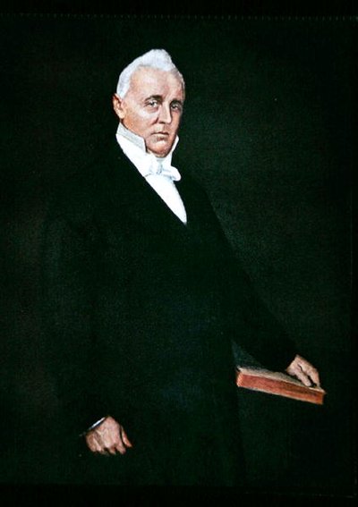 James Buchanan door William Merritt (after) Chase