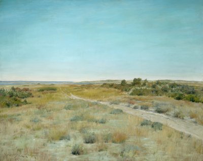 Eerste vleugje herfst door William Merritt Chase