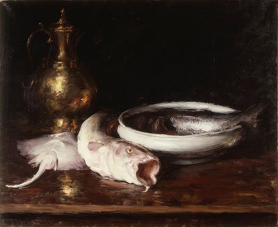 Stilleven, ca. 1913 (olieverf op doek) door William Merritt Chase