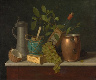 Gewoon een toetje door William Michael Harnett