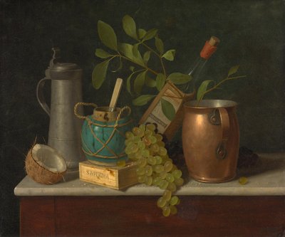 Gewoon dessert, 1891 door William Michael Harnett