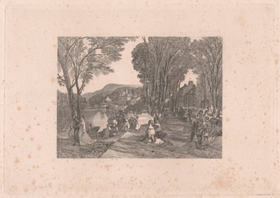 Paleis van La Belle Gabrielle door William Miller