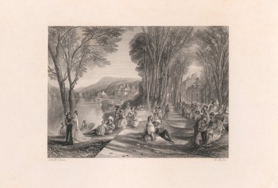 Paleis van La Belle Gabrielle door William Miller