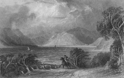 Ullswater vanaf Pooly Bridge door William Miller