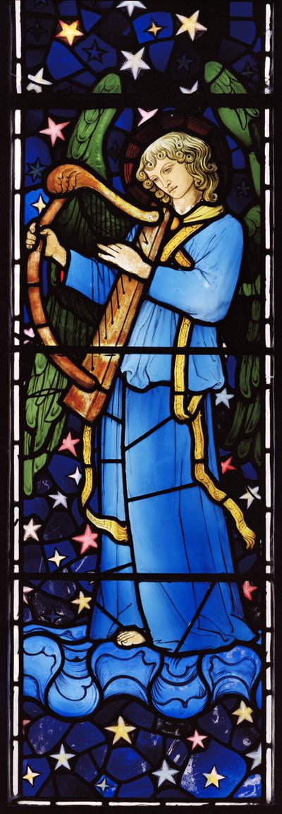 Engel Muzikant door William Morris