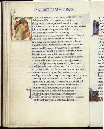 Cassandra gebonden, pagina 44 uit Vergilius