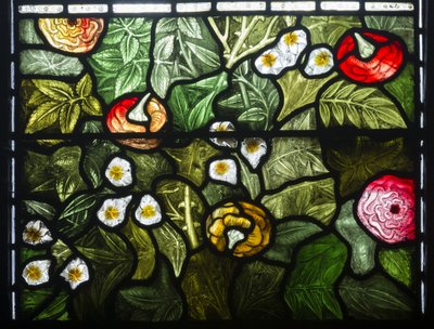 Bloemendetail door William Morris