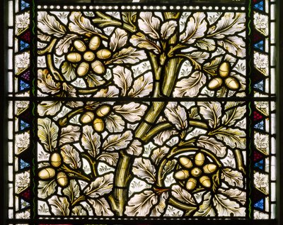 Eikels en eikenbladeren door William Morris