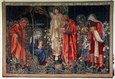 De aanbidding der wijzen door William Morris
