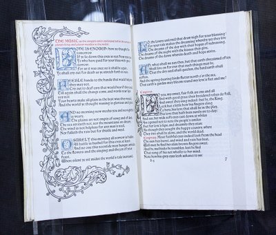Liefde is genoeg, uitgegeven door de Kelmscott Press door William Morris